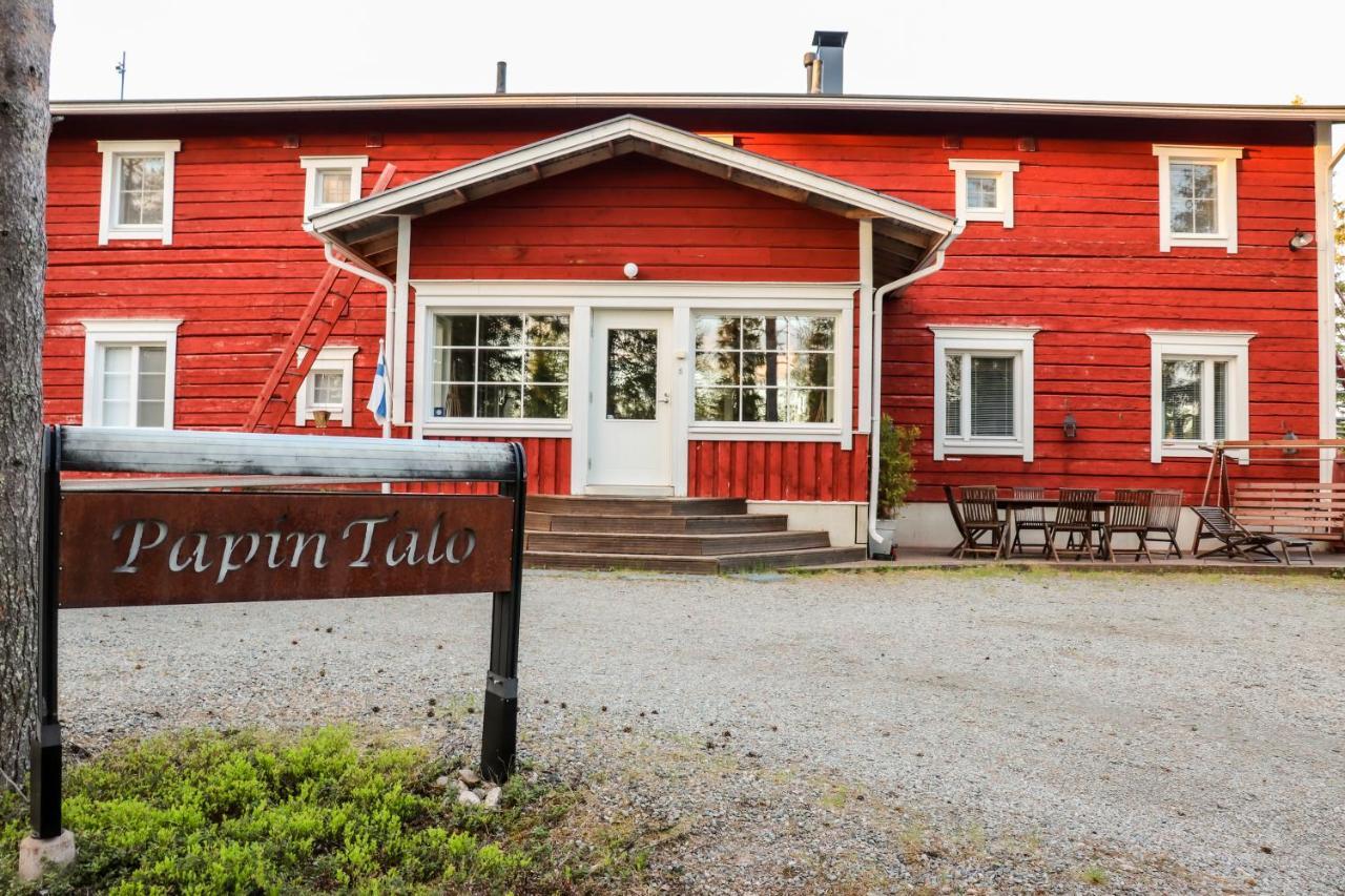 Wilderness Hotel Papin Talo Rukatunturi Exterior foto