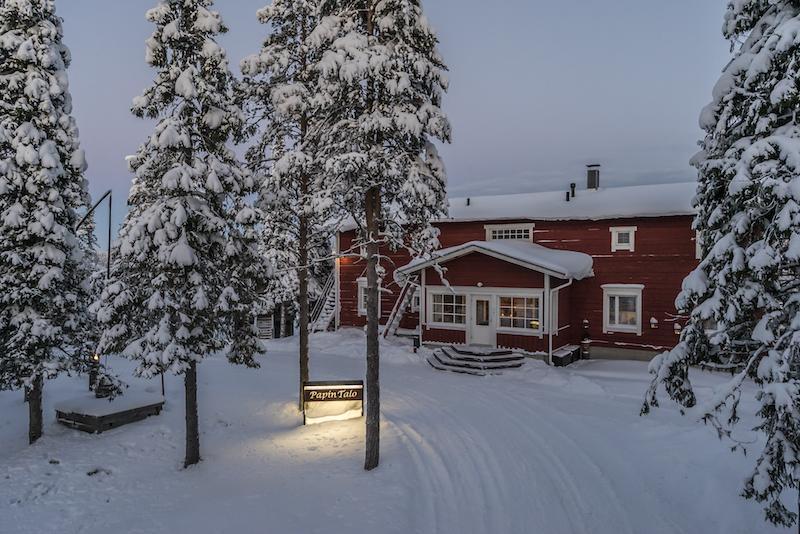 Wilderness Hotel Papin Talo Rukatunturi Exterior foto