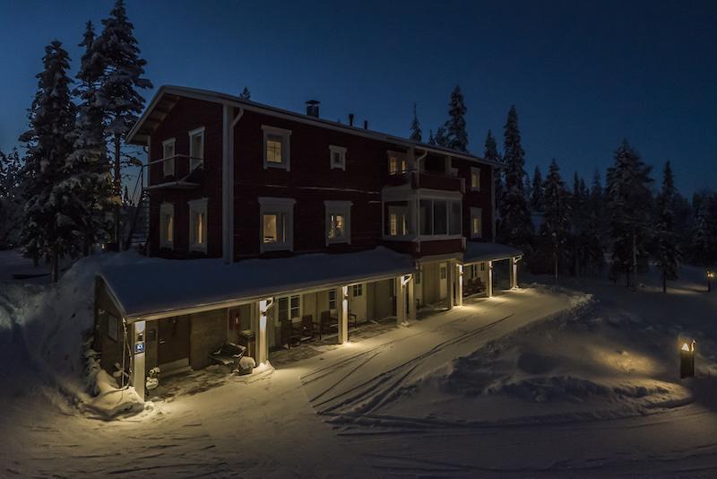 Wilderness Hotel Papin Talo Rukatunturi Exterior foto