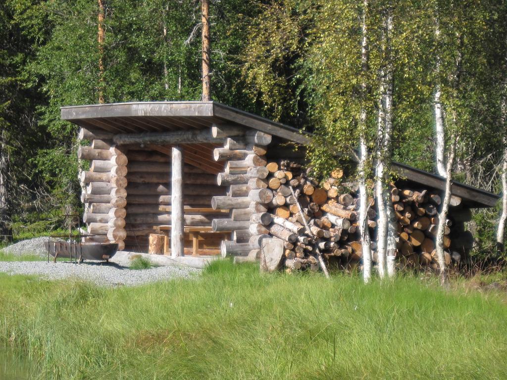 Wilderness Hotel Papin Talo Rukatunturi Exterior foto