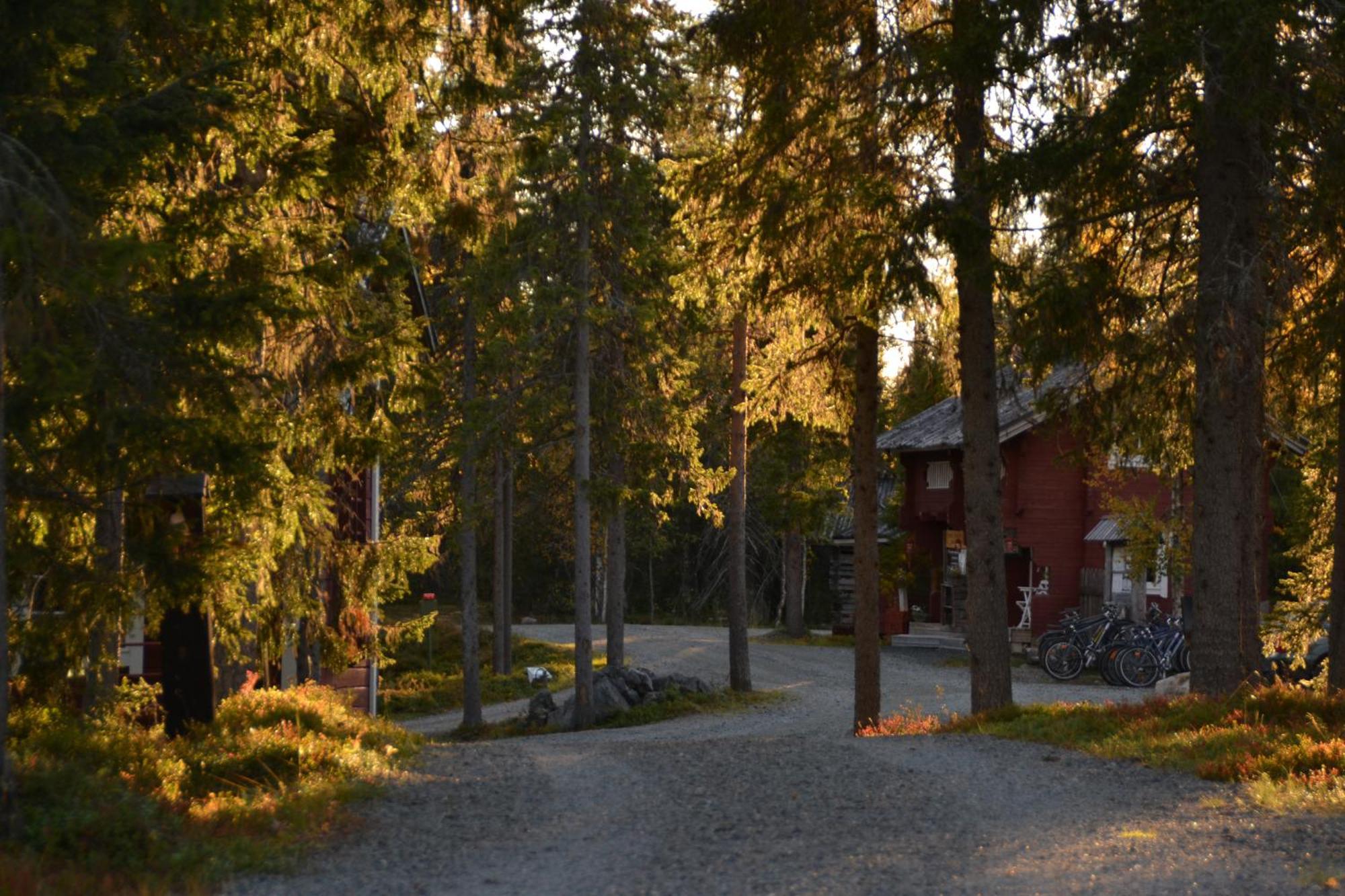 Wilderness Hotel Papin Talo Rukatunturi Exterior foto